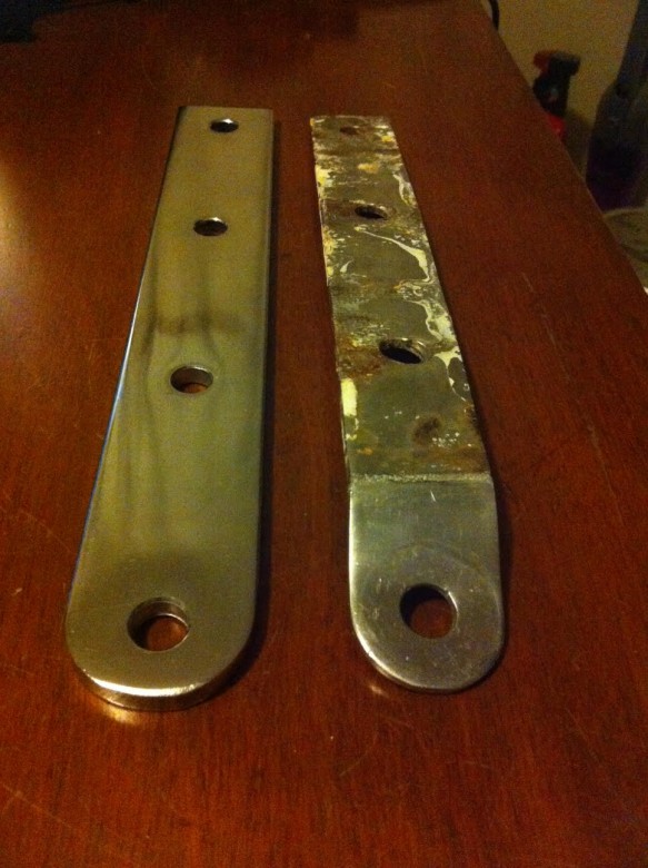 progress - new 316 stainless steel chain plates