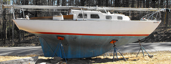 Bristol 27 Hull #274 "Owl" Available For Rebuild